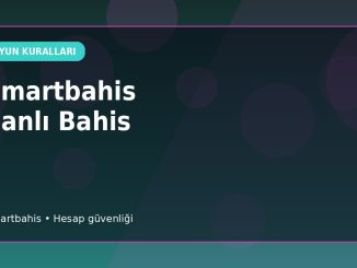 Smartbahis Canlı Bahis Veri Deneyi