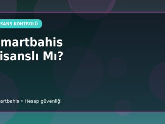 Smartbahis Lisans Kaydı Denetimi